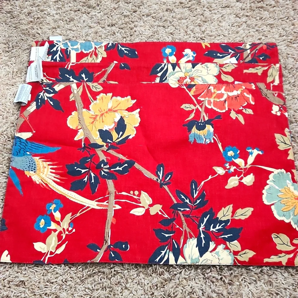 3 pottery barn placemats